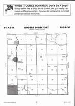 Rogers Township, North Central, Bald Hill Creek, Directory Map